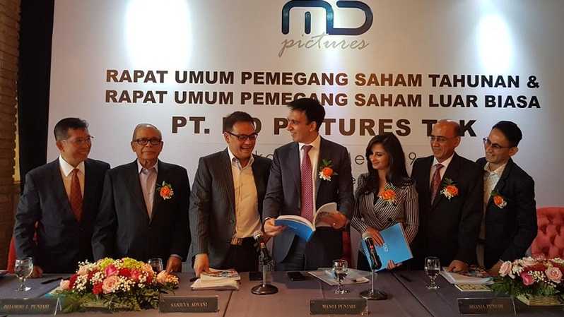 MD Pictures (FILM) Jual Treasury Stock Rp24,44 Miliar, Ini Jadwalnya