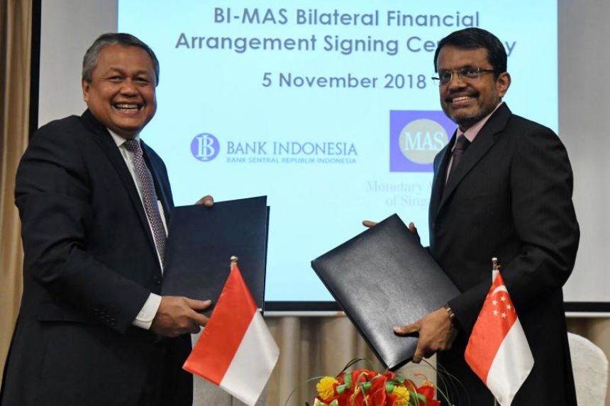 BI Perpanjang Kerja Sama Keuangan Dengan Monetary Authority of Singapore