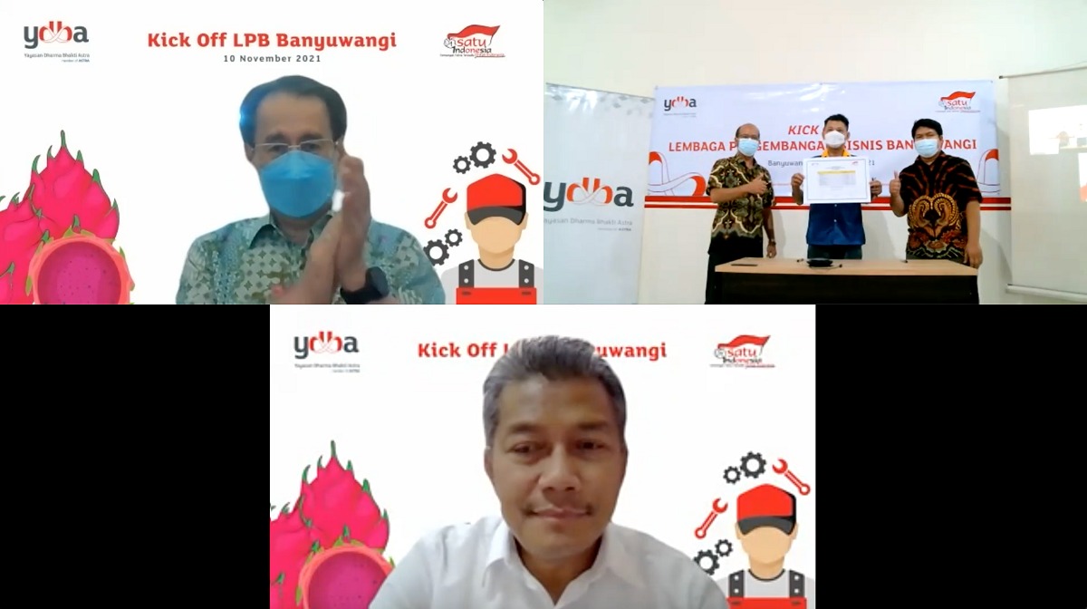 Kembangkan UMKM Pertanian & Bengkel R-4 di Banyuwangi, YDBA Dirikan LPB Baru