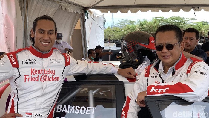 Alami Kecelakaan Saat Jadi Navigator Sean Gelael, Bamsoet Tetap Puji Pebalap Muda Itu