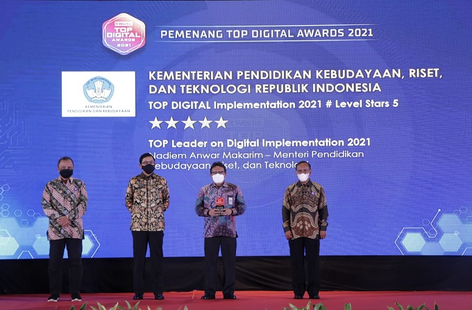 TOP DIGITAL Awards 2021: Transformasi Digital Tingkatkan Layanan Publik