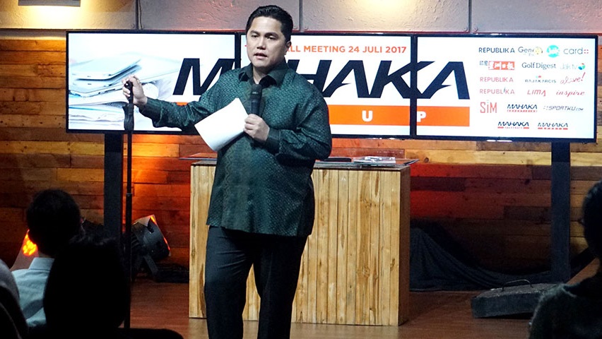 Terus Merugi, Akuntan Ragukan Kelangsungan Usaha Emiten Milik  Erick Thohir (ABBA)