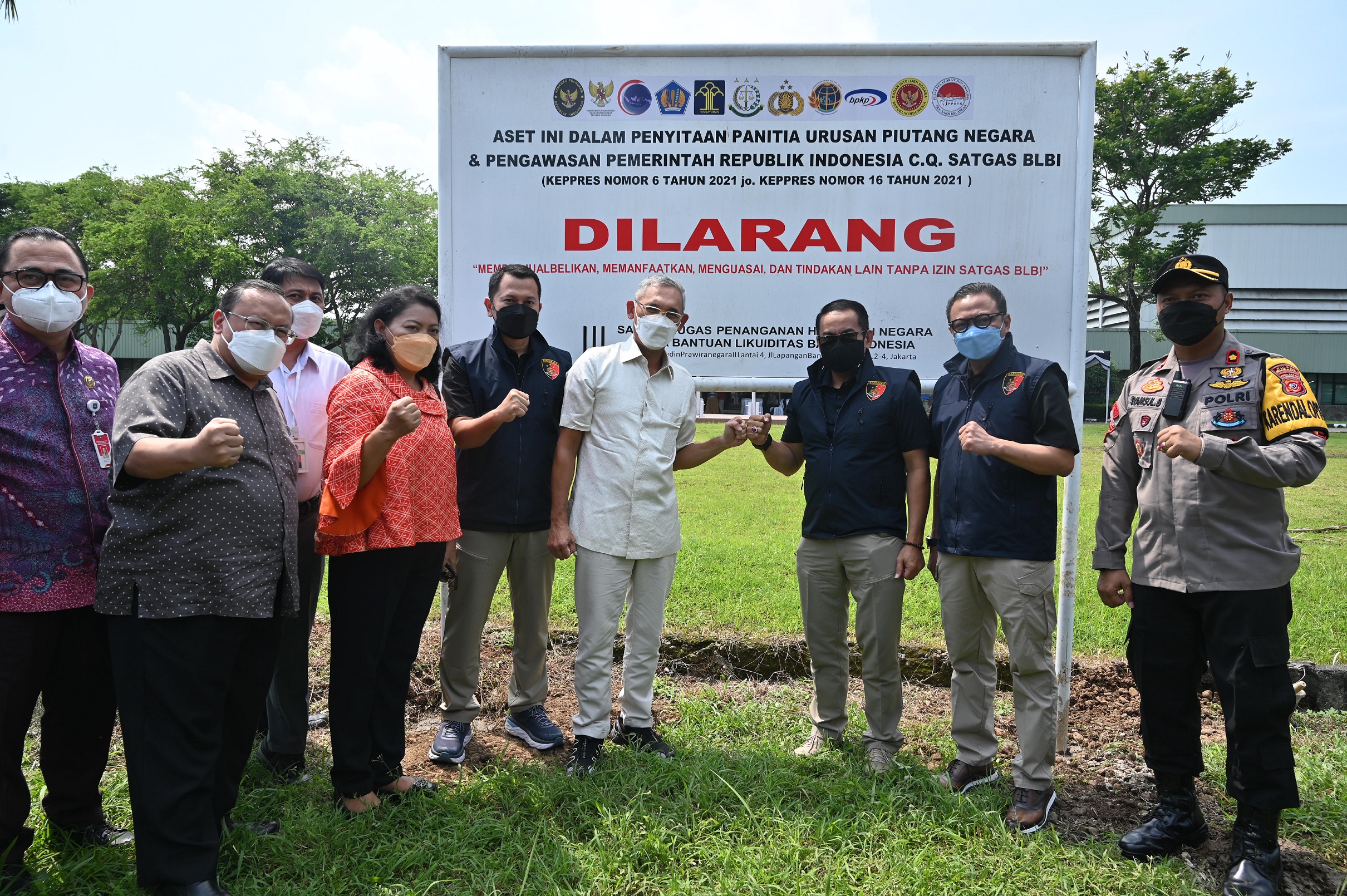 Sertifikasi Barang Milik Negara Berupa Tanah 101,19% Dari Target 2021