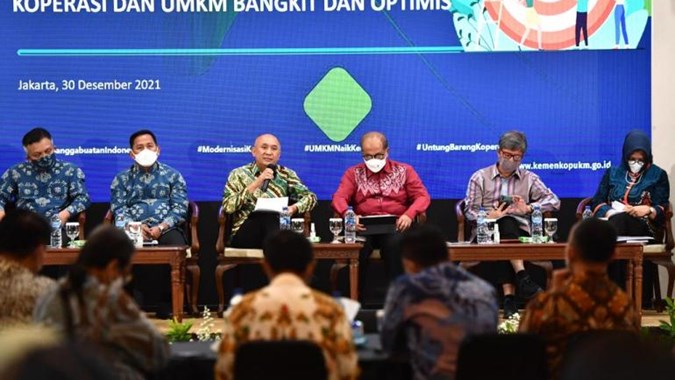 Siapkan 5 Pondasi, Koperasi dan UMKM Masuk Fase Pemulihan Transformatif di 2022