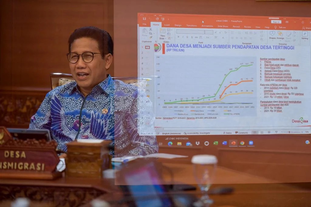 Dari Rp329 Juta di 2014, APBDes Kini Melonjak Jadi Rp1,6 Miliar Per Desa