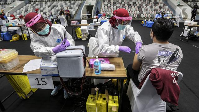 Hingga Akhir 2021 Sudah 54,67 Persen Penduduk RI Vaksinasi Dosis Kedua