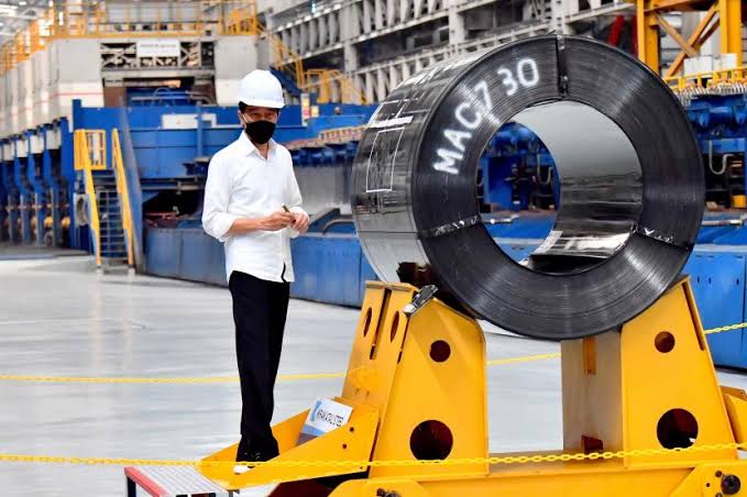Awali Tahun 2022, Krakatau Steel (KRAS) Ekspor 27.000 Ton Baja ke Pakistan