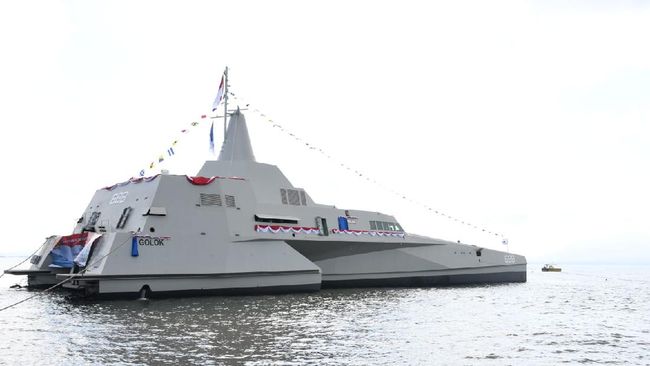 Armada TNI AL Diperkuat 2 KRI Buatan Anak Bangsa, Salah Satunya Berteknologi Siluman