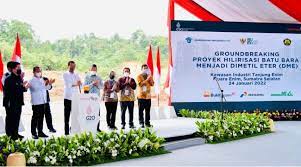 Presiden Perintahkan Jangan ada Jadwal Mundur Proyek Hilirisasi, Termasuk Batu Bara