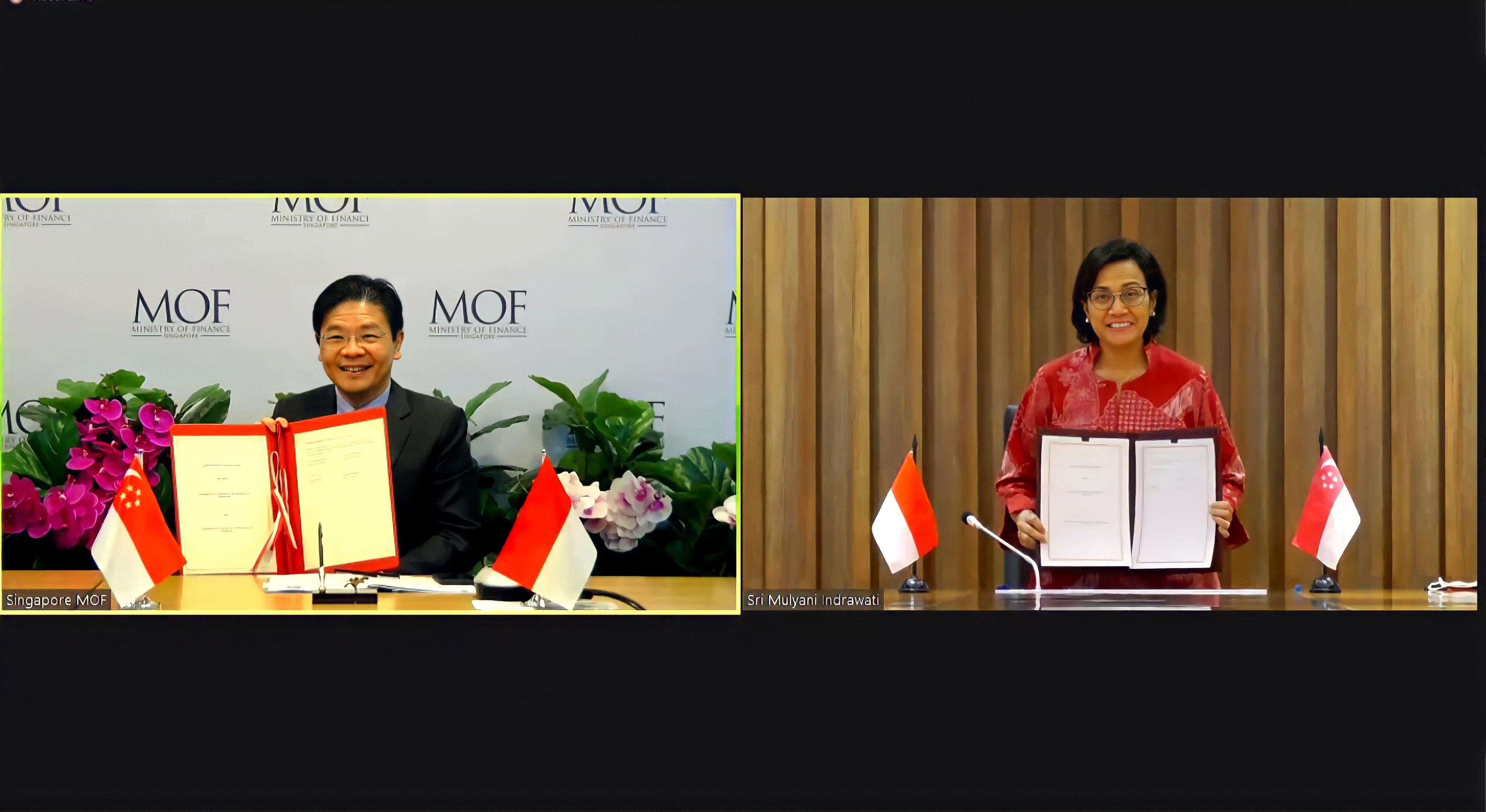 Tingkatkan Kerjasama, Ini MoU Yang Diteken Menkeu RI - Singapura