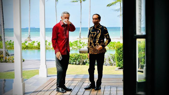 Bertemu di Bintan, Ini Kesepakatan Penting Presiden Jokowi - PM Lee