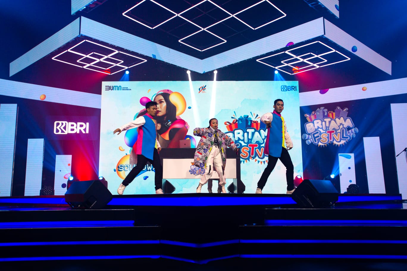 Bertabur Bintang dan Hadiah, Ini Kali Ketiga BRI Gelar Pengundian Program BritAma FSTVL!