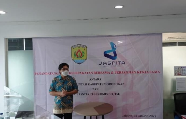 Jasnita Telekomindo (JAST) dan Pemda Grobogan Teken Kerja Sama, ini Poin Pentingnya