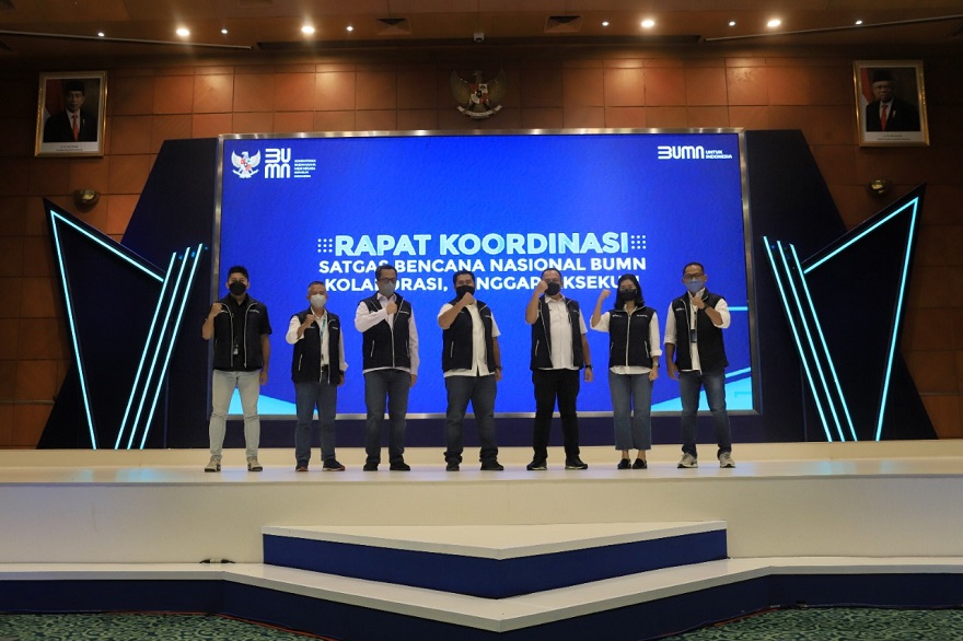 Erick Thohir: Satgas Bencana Nasional BUMN, Perkuat Integrasi Sistem & Peran Indonesia