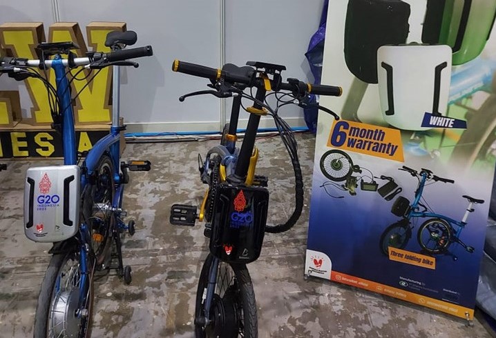 Produk Baterai dan Sepeda Listrik DRMA Curi Perhatian Pengunjung JCC
