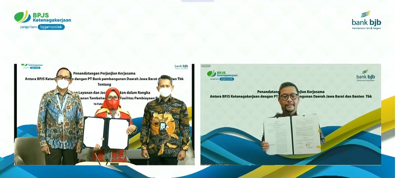 Gandeng BPJS Ketenagakerjaan, Bank bjb (BJBR) Salurkan Kredit MLT