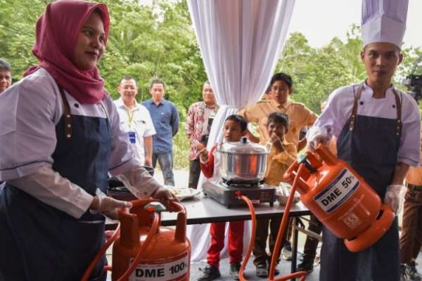 Lebih Efisien Dari LPG, Menteri ESDM Sebut DME Layak Jadi Bahan Bakar Alternatif