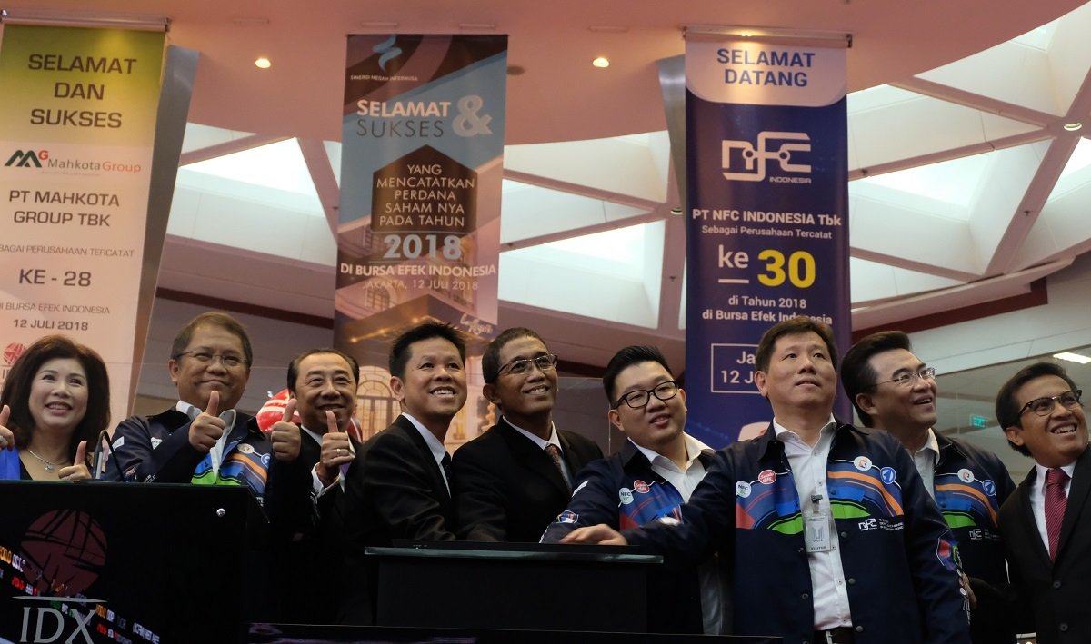 Lego 27,42 Juta Saham Distribusi Voucher (DIVA), NFC Indonesia (NFCX) Raup Dana Rp59,24 M