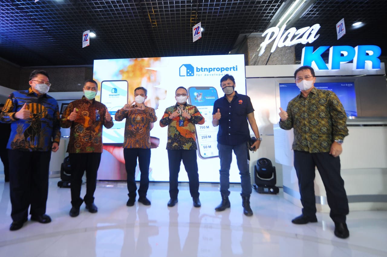 Mudahkan Pengembang, Bank BTN Luncurkan Aplikasi BTN Properti For Developer