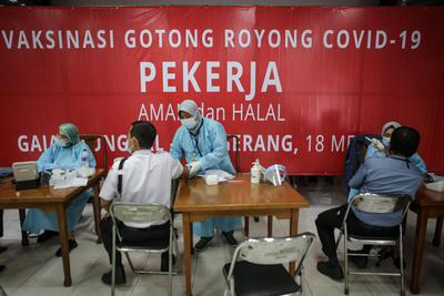 Kemenperin Dorong Pekerja Industri Segera Dapatkan Vaksin Booster