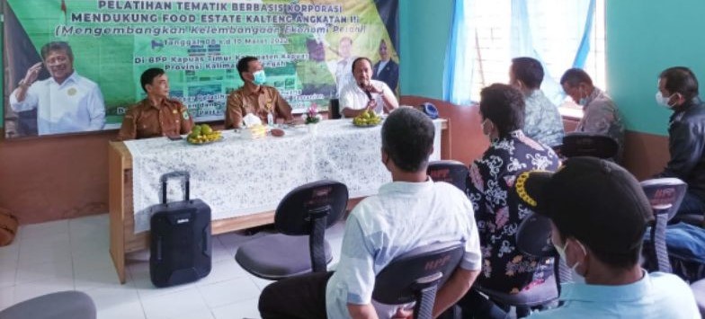Kementan Gelar Pelatihan Tematik KEP, Dukung Food Estate Kalteng