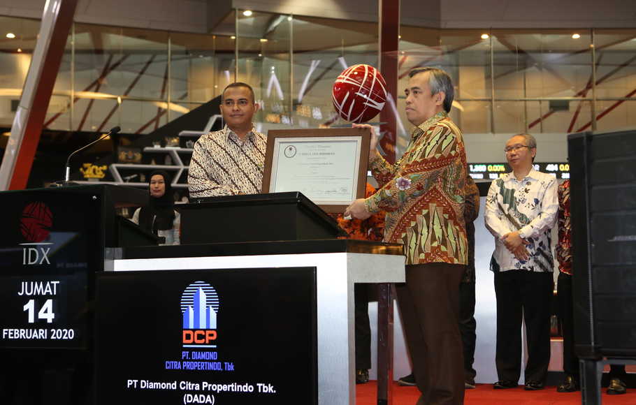 Diamond Citra (DADA) Right Issue 5,49 Miliar Lembar dengan Harga Rp80 per Saham