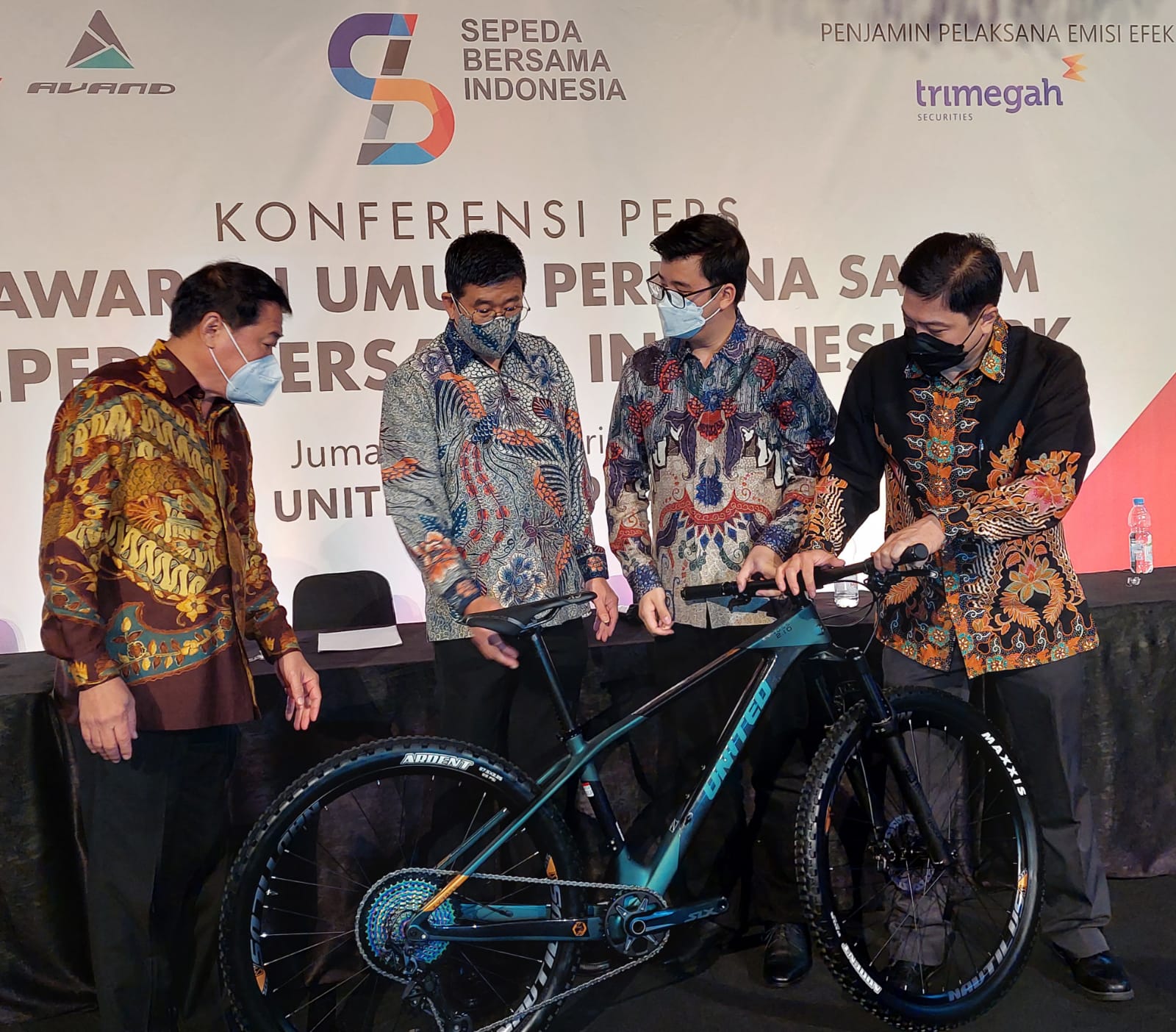 Jangan Ketinggalan, Sepeda Bersama (BIKE) Listing Besok