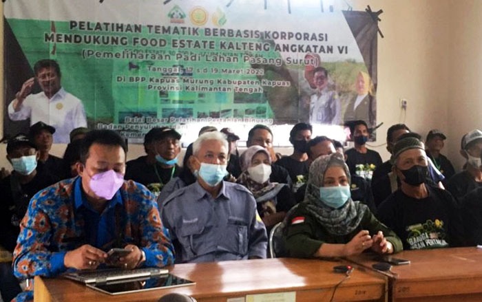 Petani Apresiasi Instruksi Menko Luhut pada PUPR, Bangun Irigasi Food Estate Kalteng