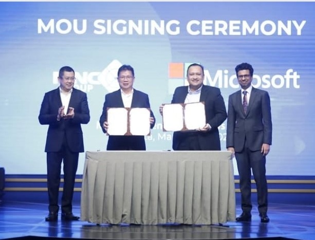 Percepat Digitalisasi 4.0, MNC Investama (BHIT) MoU dengan Microsoft