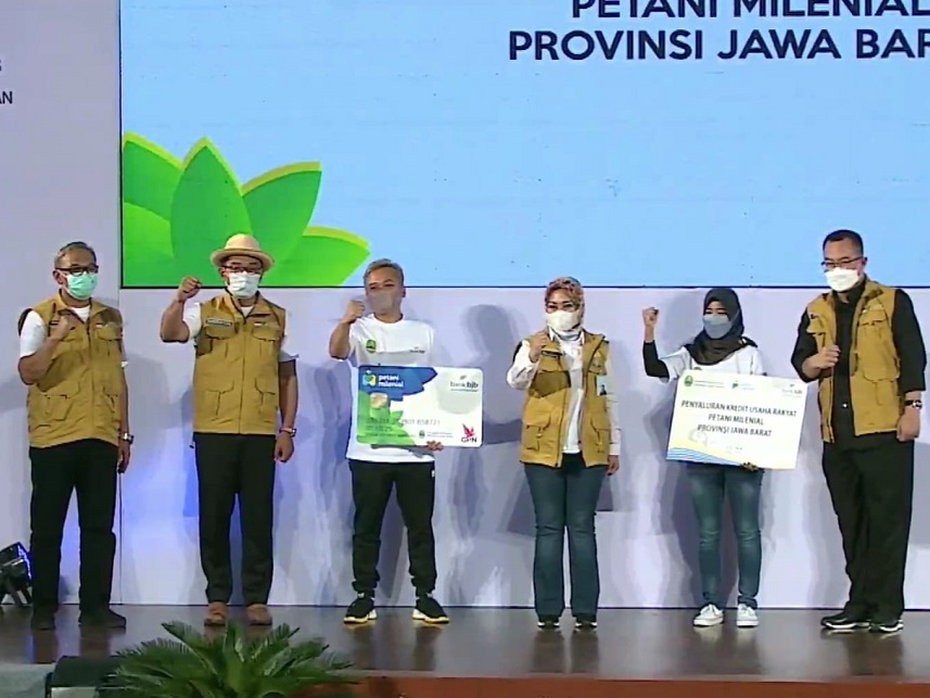 Bank BJB (BJBR) Dorong Anak Muda Desa Jadi Petani Milenial