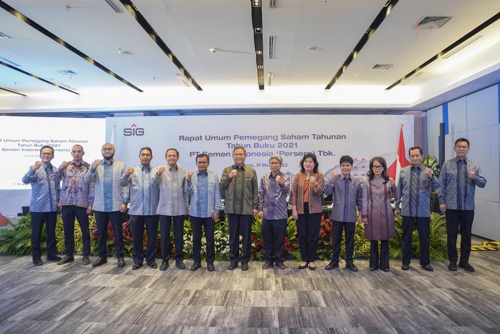 RUPST 2022, SIG Catat Pencapaian Kinerja Penjualan yang Baik
