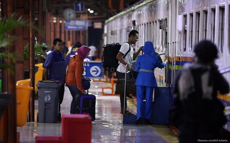 Mudik Lebaran 2022, Tiket Kereta Jarak Jauh Laris Manis