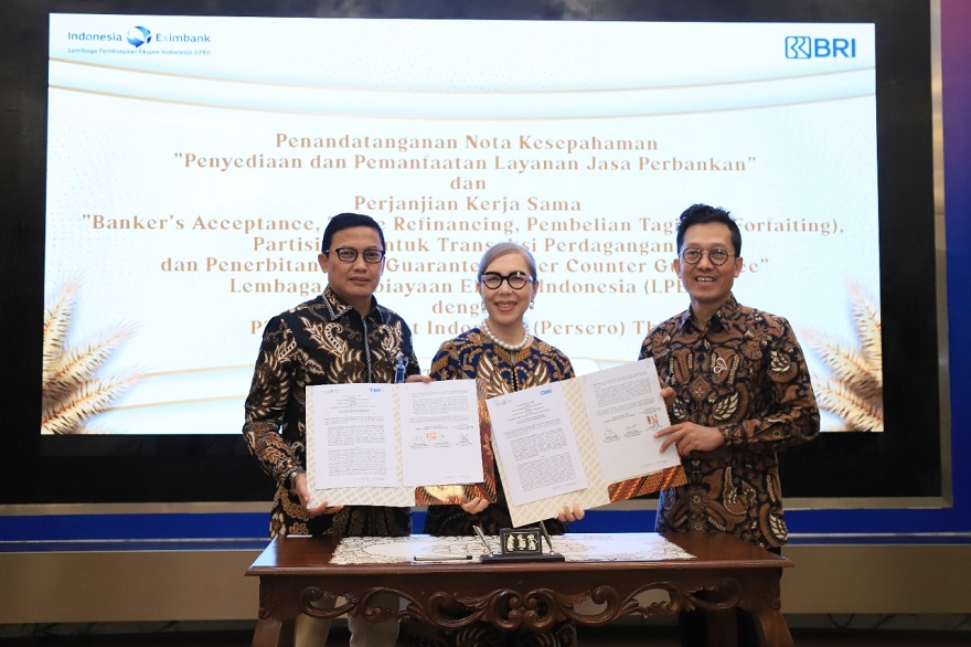 Bank BRI (BBRI) Gandeng LPEI Dorong UMKM Tembus Pasar Ekspor