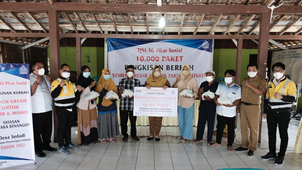 Ramadan Berbagi, SIG Salurkan 33.000 Paket Sembako di Jatim, Jateng, dan Sulsel