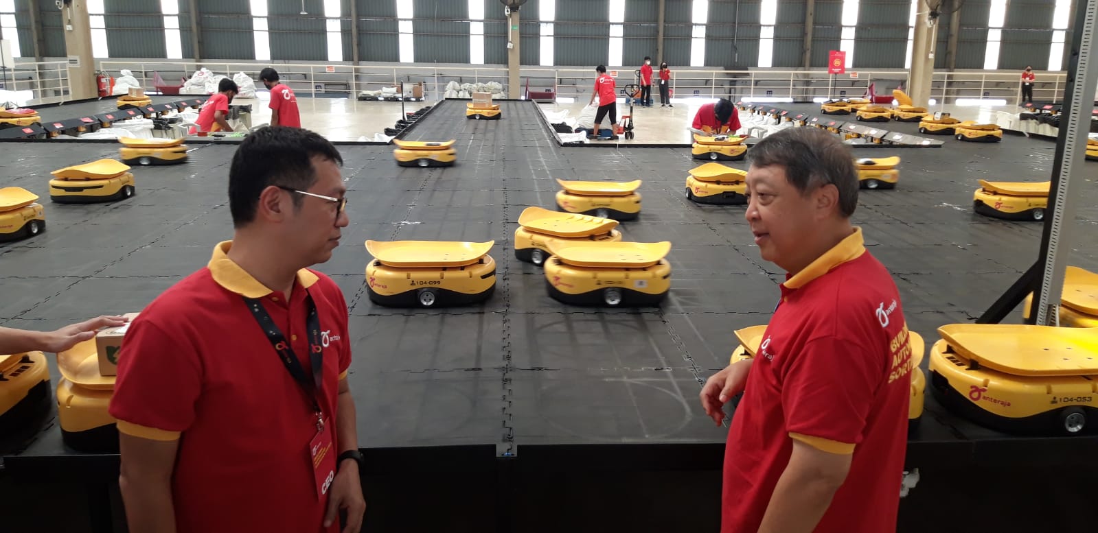 Anteraja Perkenalkan Sistem Otomasi Robotic Pertama di Indonesia