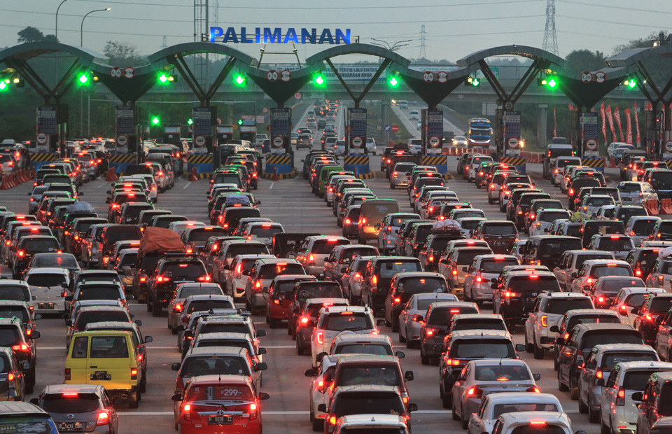 Jalur Tol Bekasi Hingga Semarang Diprediksi Titik Kepadatan Pada Arus Mudik 2022
