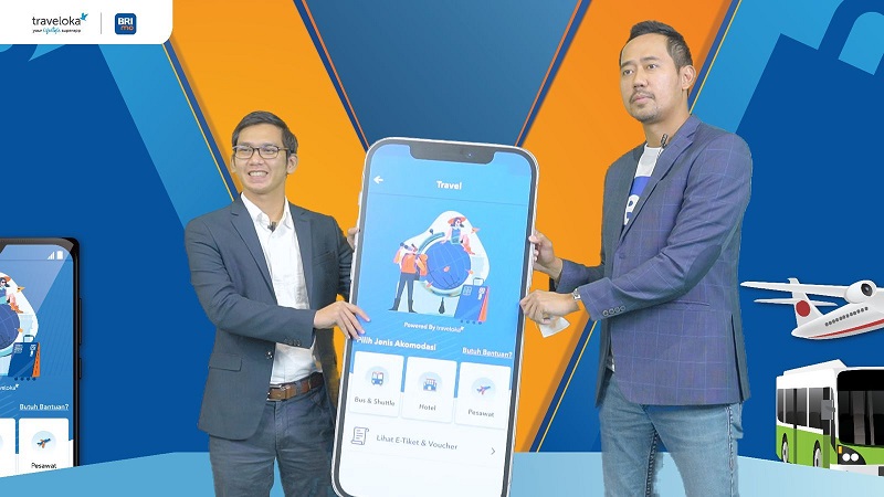 Bank BRI (BBRI) Gandeng Traveloka Hadirkan Fitur Travel di BRImo