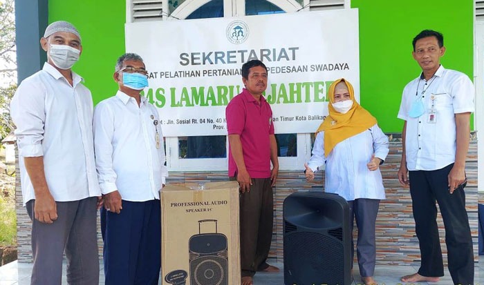 Kembangkan SDM Pertanian, P4S di Balikpapan Terima Fasilitas Pembelajaran dari Kementan