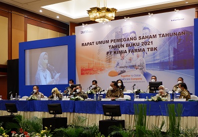 Kimia Farma (KAEF) Setujui Tebar Dividen Rp90 Miliar