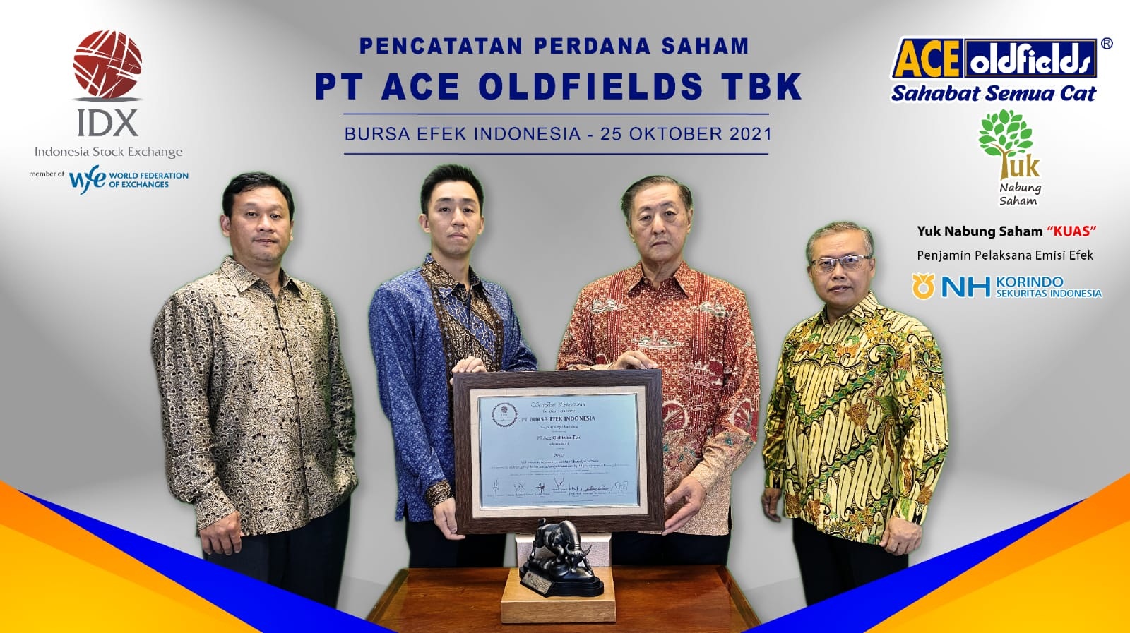 Tambah Produk Baru, Ace Oldfields (KUAS) Incar Penjualan Tumbuh 10 Persen di 2022