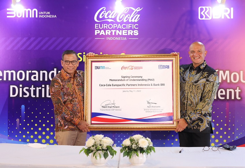 Perkuat Distribusi, Coca-Cola Gandeng Bank BRI (BBRI) Gunakan Layanan Ini