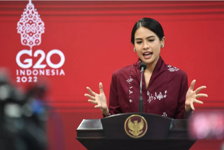 Jadi Jubir G20, Maudy Ayunda Ajak Masyarakat Dukung Transisi Energi