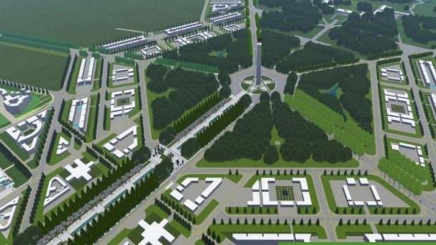 IKN desain Ibu Kota Negara di Penajam Paser Utara, Kalimantan Timur. dok. iNews. Jangan Bilang Pembangunan IKN Nusantara Minim Dana, LBP Pastikan Minat Investor Tinggi