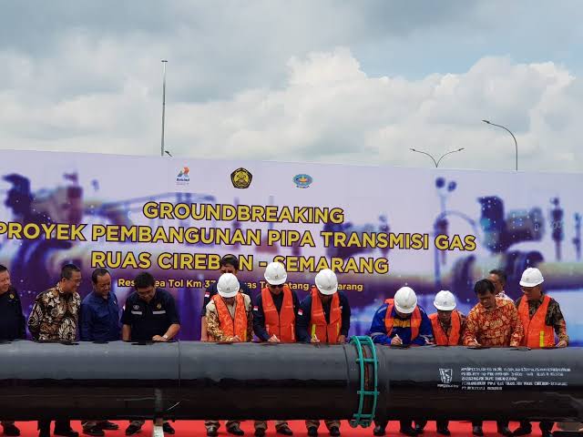 Kompak PTPP dan Elnusa (ELSA) Garap Proyek Pipa Transmisi Gas Bumi Cisem