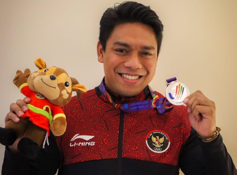 Muhammad Chuwaizam atau Izam, pegawai BRI yang juga atlet nasional menembak. dok. Ist. Status Pegawai BUMN Tidak Halangi Izam Harumkan Nama Bangsa di Ajang SEA Games Vietnam