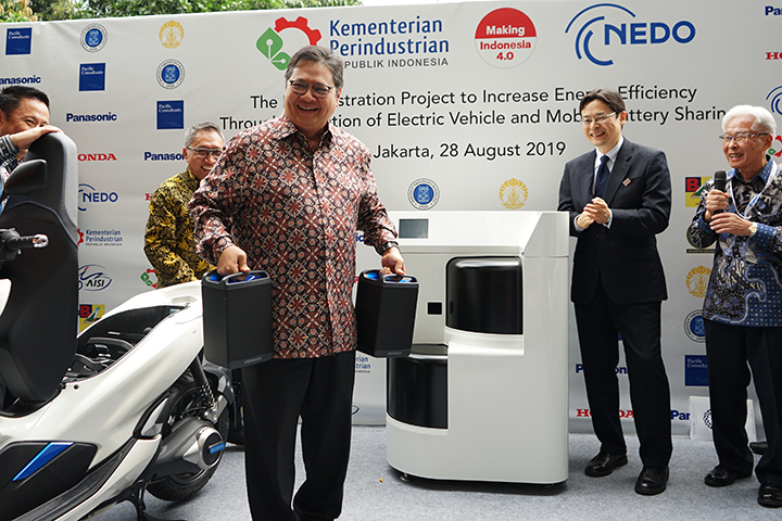 Akselerasi Kendaraan Listrik, Kemenperin Libatkan NEDO Kembangkan Swap Battery