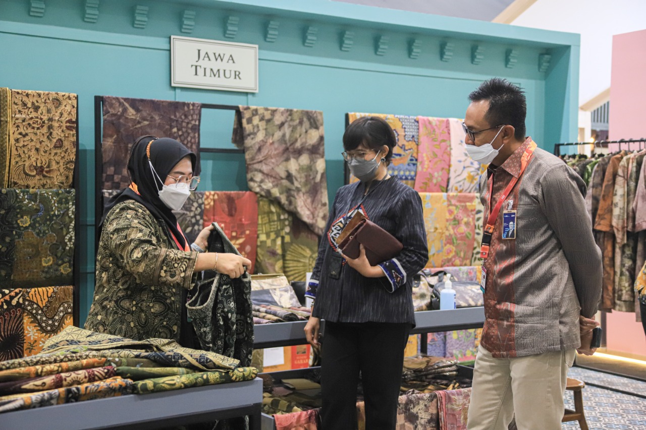 BRI menghadirkan akses pembiayaan bagi pelaku UMKM dalam Event Karya Kreatif Indonesia 2022. dok. BRI. Ist. Event Karya Kreatif Indonesia 2022, BRI (BBRI) Hadirkan Akses Pembiayaan bagi UMKM