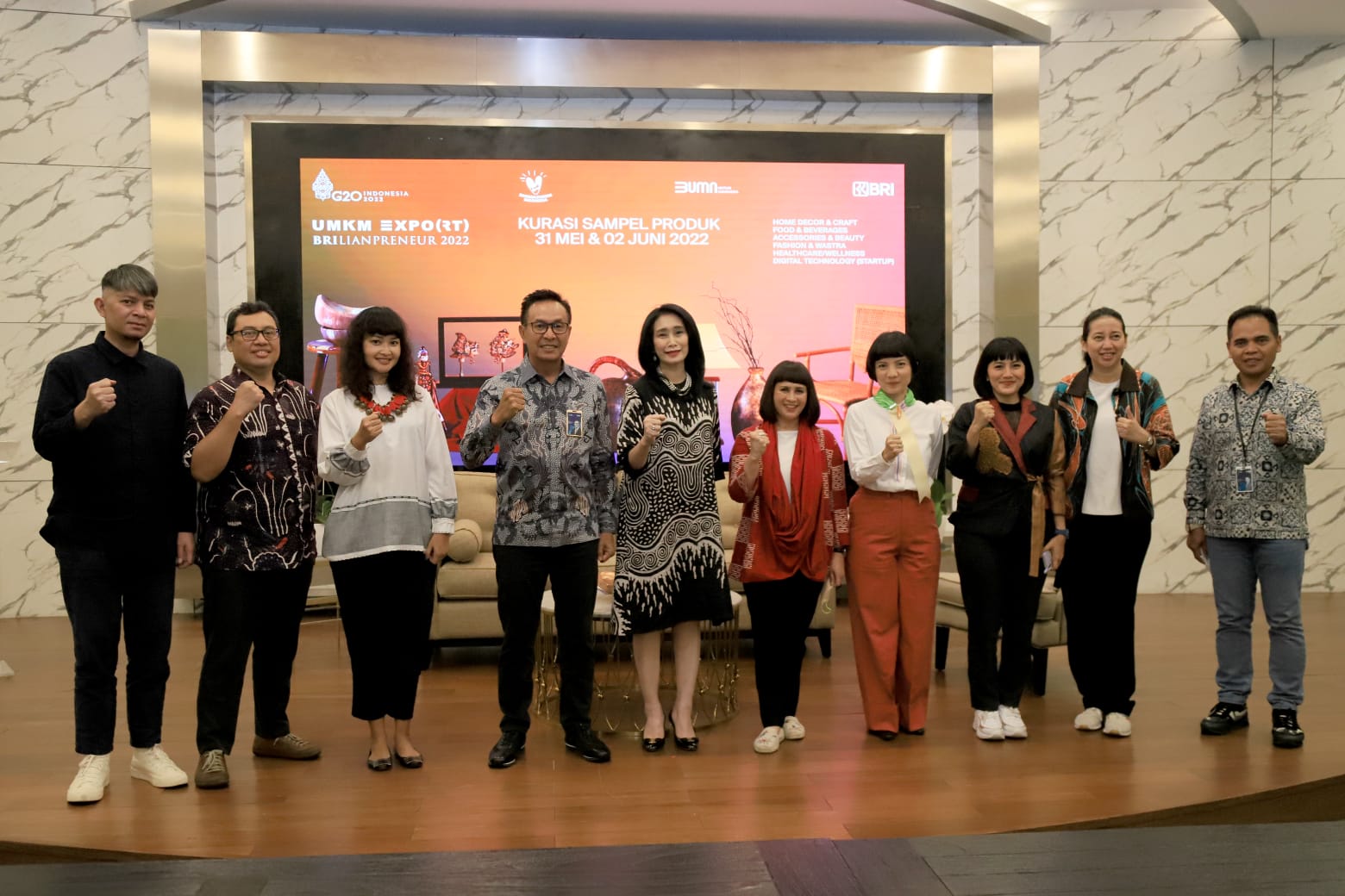 Lakukan Kurasi Produk Unggulan, BRI Hadirkan UMKM EXPO(RT) BRILIANPRENEUR 2022