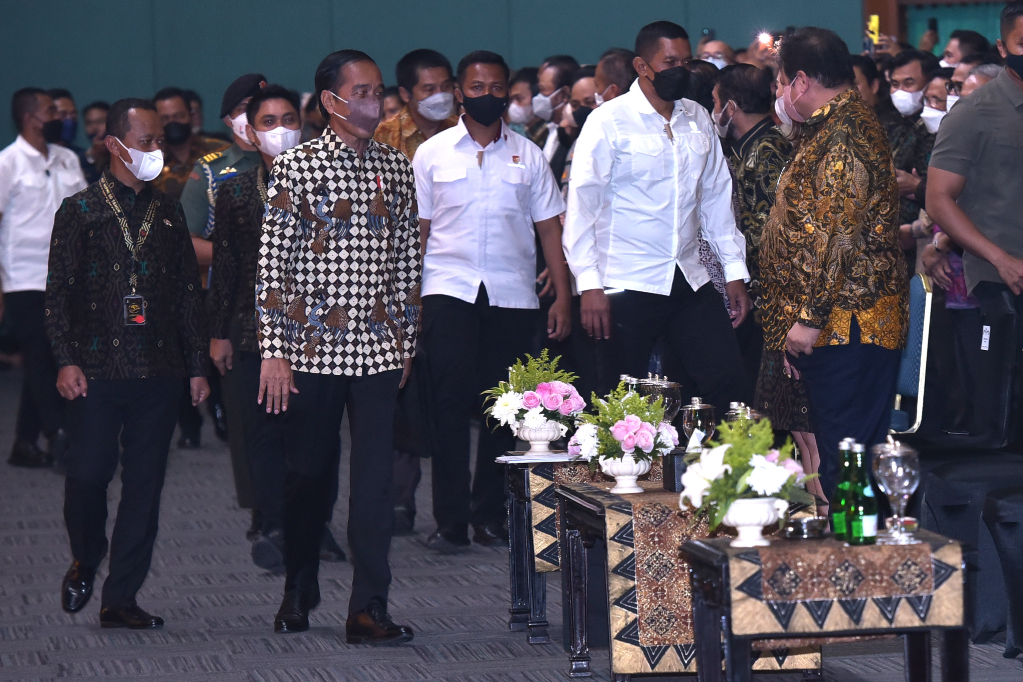 Presiden Ajak Pengusaha HIPMI Manfaatkan Peluang Bisnis di Sektor Pangan