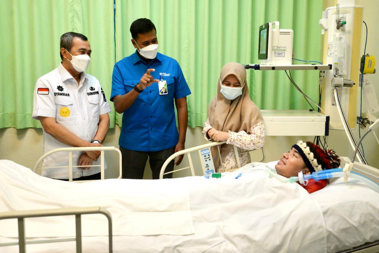 Jalani Perawatan Intensif 5,5 Tahun, BPJAMSOSTEK Tanggung Biaya Prantino Tanpa Batas